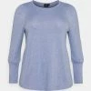Zizzi ELUCCA HIGH CUFF - Pullover - Lilac -France Zizzi Soldes 2022 004ce13e321b4aa0b6171164cb14fb48