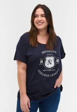 Zizzi T-shirt Imprimé - Night Sky Brooklyn