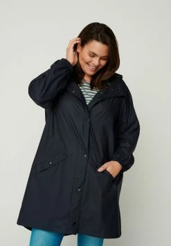 Zizzi Veste Imperméable - Dark Blue
