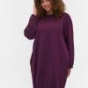 Zizzi Robe En Jersey - Winter Bloom