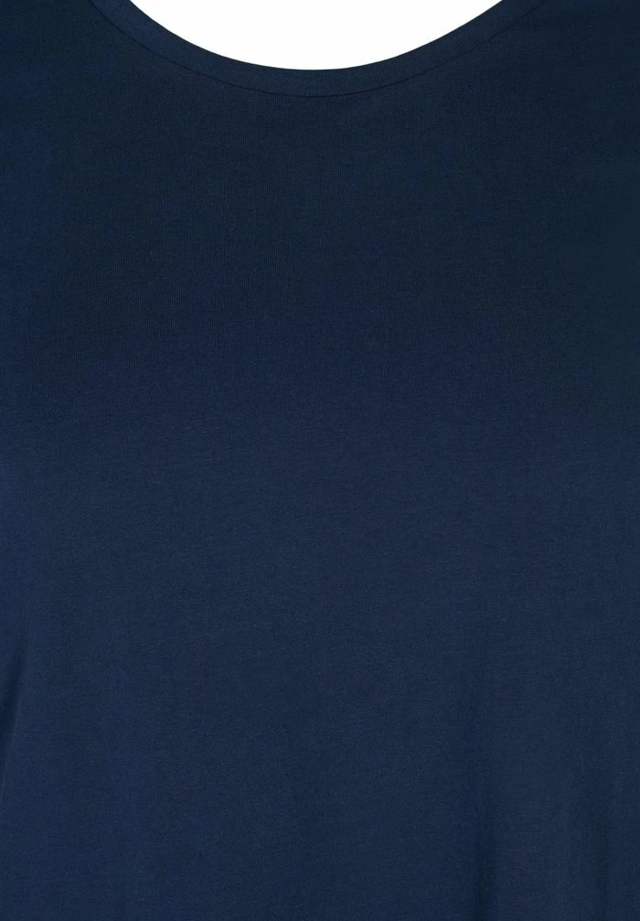 Zizzi WITH 3/4 LENGTH - T-shirt à Manches Longues - Blue 4 Zizzi WITH 3/4 LENGTH - T-shirt à Manches Longues - Blue – Image 4