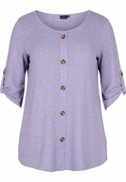 Zizzi Blouse - Purple Melange