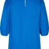 Zizzi Blouse - Princess Blue -France Zizzi Soldes 2022 018b46f7b33146ac822945696b48d017