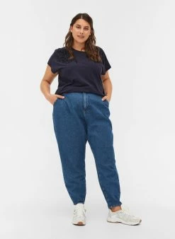 Zizzi Jeans Fuselé - Blue