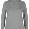 Zizzi Pullover - Light Grey Melange -France Zizzi Soldes 2022 037328768230447e9887b10ed5cf082c