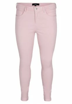 Zizzi AMY MIT HOHER TAILLE - Jeans Skinny - Red