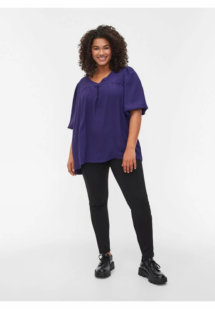 Zizzi Blouse - Parachute Purple 1 Zizzi Blouse - Parachute Purple