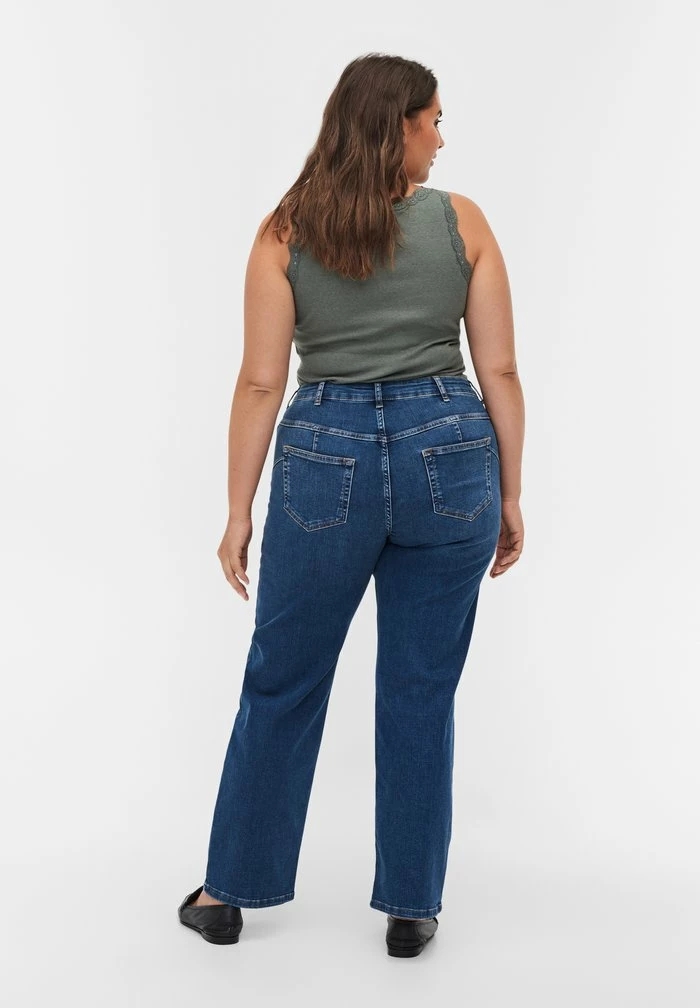 Zizzi Jean Slim - Blue Denim 3 Zizzi Jean Slim - Blue Denim – Image 3