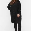 Zizzi EINFARBIGES HEMDKLEID MIT A-LINIE - Robe De Jour - Black -France Zizzi Soldes 2022 07ba3b6d472b4c9d9c336954886d7db6