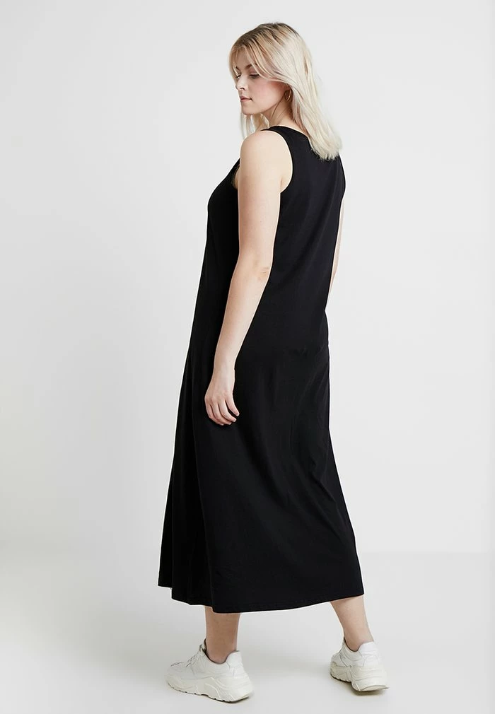 Zizzi VMINA DRESS - Robe En Jersey - Black 3 Zizzi VMINA DRESS - Robe En Jersey - Black – Image 3