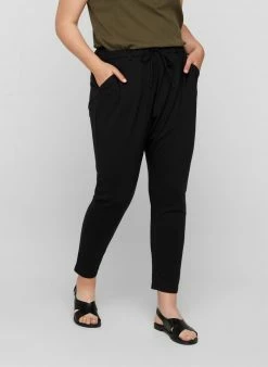 Zizzi Pantalon Classique - Black