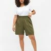 Zizzi Short - Ivy Green -France Zizzi Soldes 2022 0c4071929ba04a4d95082e3f47aaef34