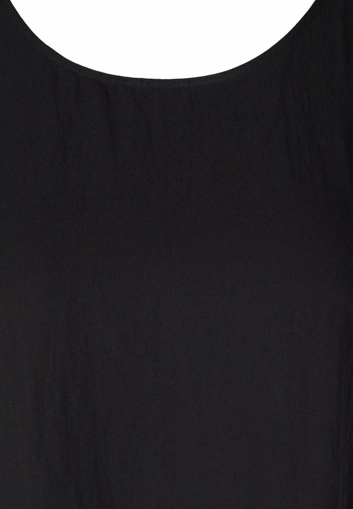 Zizzi Robe De Jour - Black 4 Zizzi Robe De Jour - Black – Image 4