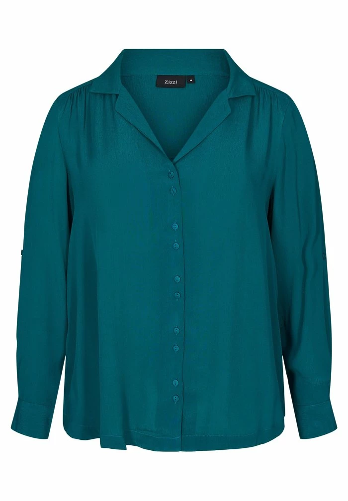 Zizzi MIT V-AUSSCHNITT - Chemisier - Pacific 4 Zizzi MIT V-AUSSCHNITT - Chemisier - Pacific – Image 4