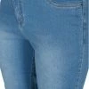 Zizzi Short En Jean - Light Blue Denim -France Zizzi Soldes 2022 0e8c732f21eb4742877730f96e8db8c0