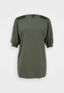 Zizzi XEMMA TUNIC - Blouse - Thyme