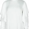 Zizzi Blouse - Off-white -France Zizzi Soldes 2022 0f1a36e89278409982a38ca5b813d981