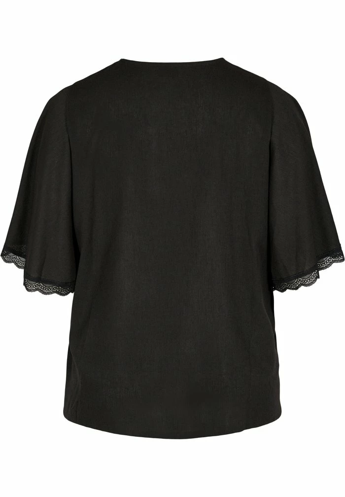 Zizzi Blouse - Black 3 Zizzi Blouse - Black – Image 3