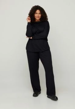 Zizzi Pantalon De Survêtement - Black