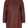 Zizzi Manteau Classique - Bitter Chocolate -France Zizzi Soldes 2022 101405a6510248079332278a5067e6ad