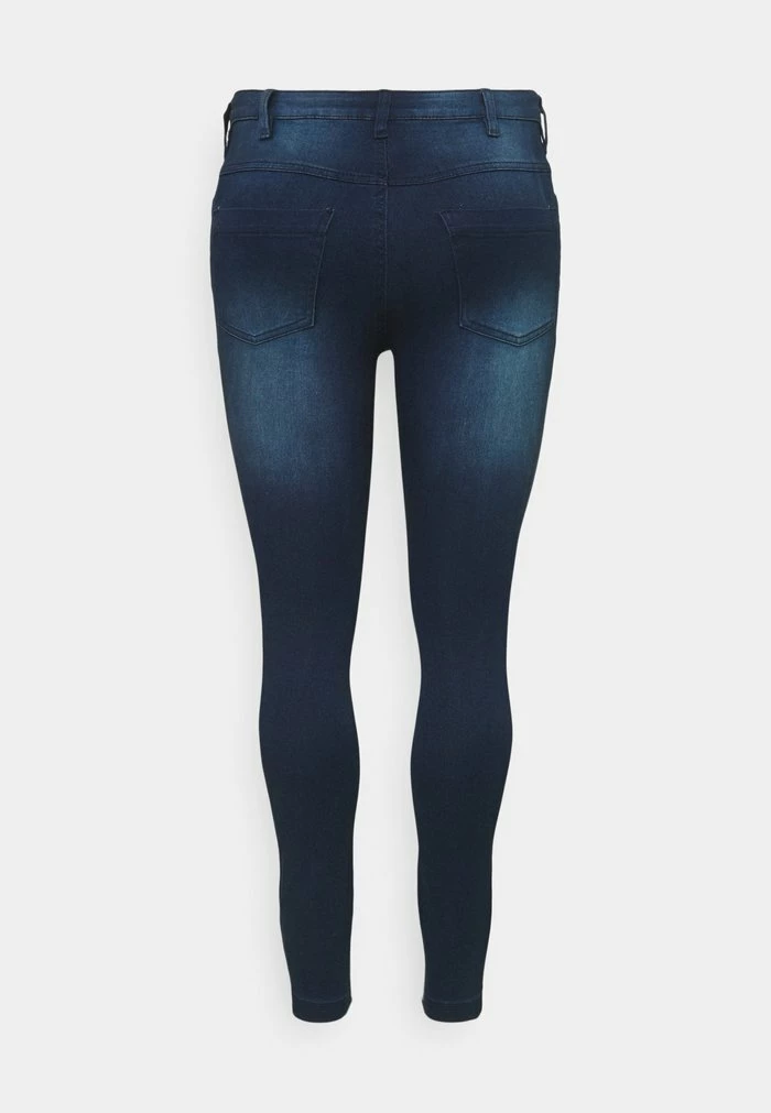 Zizzi LONG AMY - Jeans Skinny - Dark Blue 2 Zizzi LONG AMY - Jeans Skinny - Dark Blue – Image 2