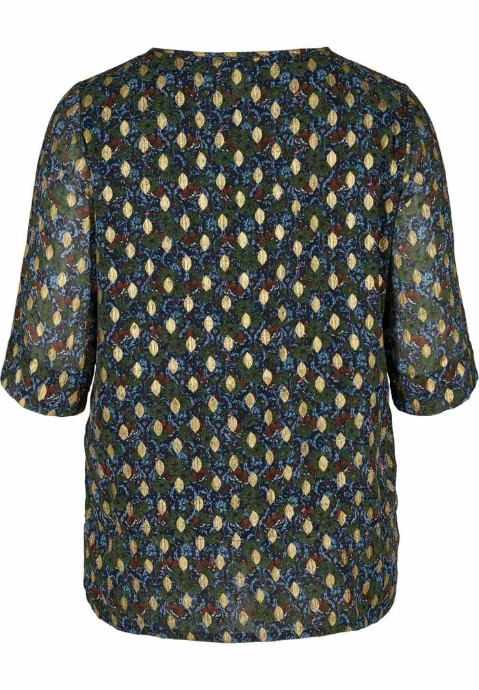 Zizzi Blouse - Flower Aop 5 Zizzi Blouse - Flower Aop – Image 5