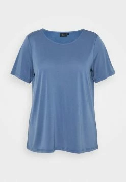 Zizzi XFRITTI - T-shirt Basique - Bijou Blue