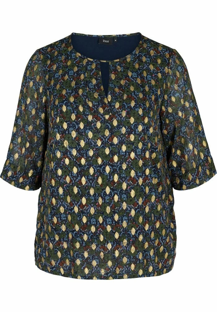 Zizzi Blouse - Flower Aop 4 Zizzi Blouse - Flower Aop – Image 4