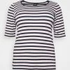Zizzi EFAZILE TEE - T-shirt Imprimé - Blue/rose -France Zizzi Soldes 2022 118a71926ab3468caebb3ee732a6ef85