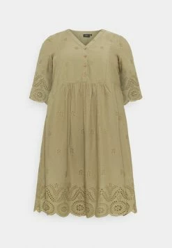 Zizzi MALVA KNEE DRESS - Robe De Jour - Aloe