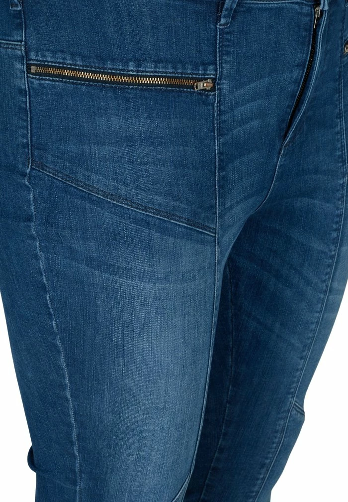 Zizzi Jean Slim - Blue Denim 3 Zizzi Jean Slim - Blue Denim – Image 3