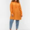 Zizzi BUTTONS AND RUFFLE DETAILS - Tunique - Tangelo 8 Zizzi BUTTONS AND RUFFLE DETAILS - Tunique - Tangelo -France Zizzi Soldes 2022 1406ae9e0f2342beb607bafefa9a3182