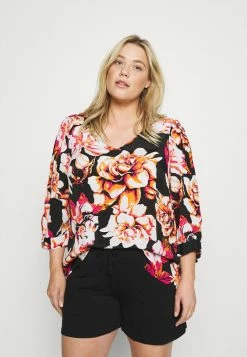 Zizzi EJASMINE - Blouse - Black