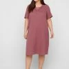 Zizzi Robe De Jour - Rose Brown -France Zizzi Soldes 2022 14e0124f35bc400dbf1b564108d1f87a