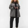 Zizzi Parka - Medium Grey Melange -France Zizzi Soldes 2022 14f0ab980f904c2d8fe4d60aa145686c