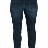 Zizzi EMILY JEANS MIT NIETEN - Jean Slim - Dark Blue -France Zizzi Soldes 2022 15af9bd203594538b911fdccf533b352