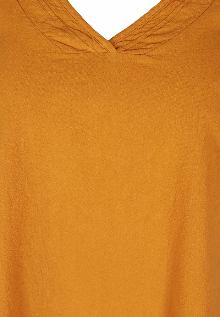 Zizzi Blouse - Buckthorn Brown 5 Zizzi Blouse - Buckthorn Brown – Image 5
