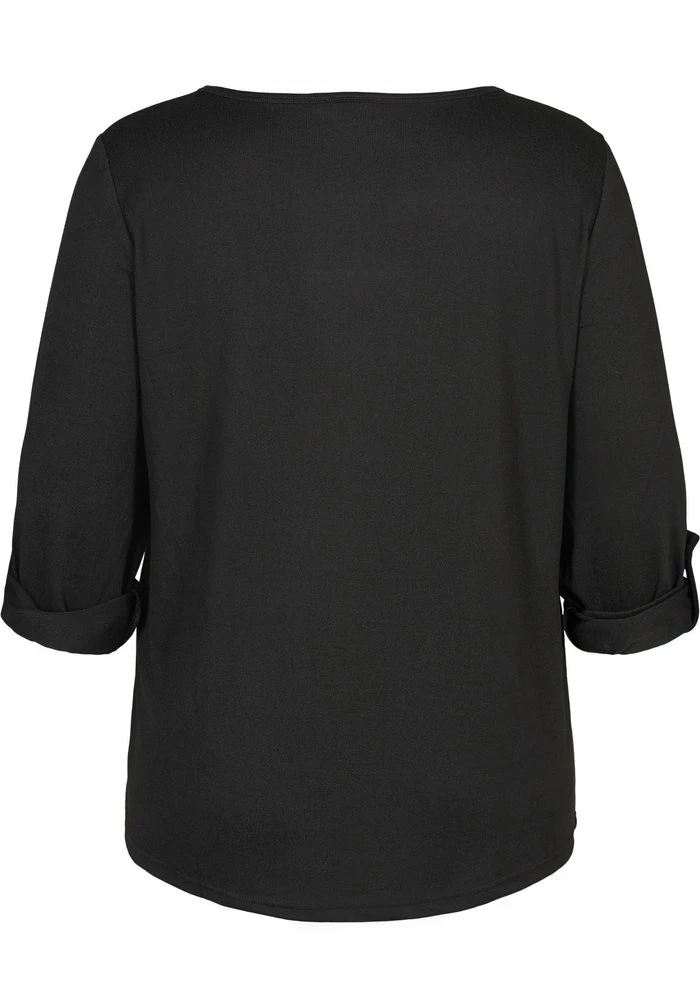 Zizzi Blouse - Black 3 Zizzi Blouse - Black – Image 3