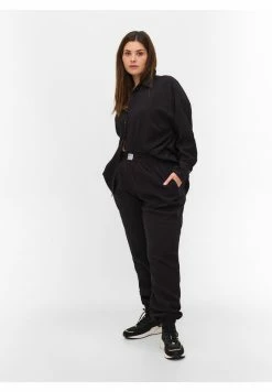 Zizzi LANGEN ÄRMELN - Chemisier - Black