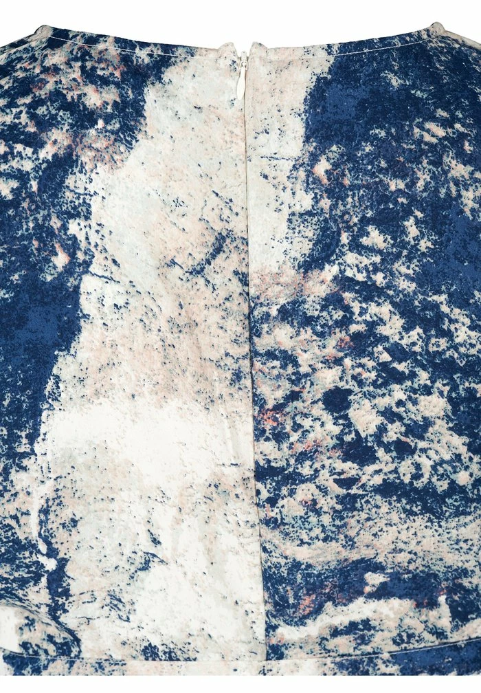 Zizzi Robe De Jour - Dark Blue 5 Zizzi Robe De Jour - Dark Blue – Image 5