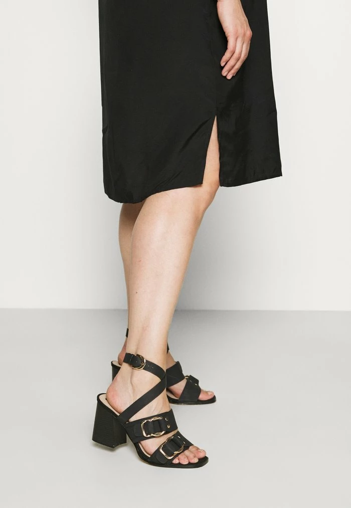 Zizzi EFRANKA DRESS - Robe De Jour - Black 6 Zizzi EFRANKA DRESS - Robe De Jour - Black – Image 6