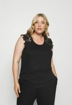 Zizzi T-shirt Imprimé - Black