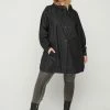 Zizzi CARAINY - Veste Imperméable - Black -France Zizzi Soldes 2022 1c1da9f4f0114253ac57d9ac604a60c5