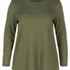 Zizzi Blouse - Green 9 Zizzi Blouse - Green -France Zizzi Soldes 2022 1c573df665eb4abd9ba7f0322e7e133f