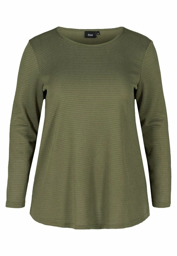 Zizzi Blouse - Green 4 Zizzi Blouse - Green – Image 4