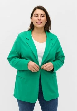Zizzi MIT KNOPF UND DEKORATION - Blazer - Mint