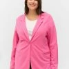 Zizzi MIT KNOPF UND DEKORATION - Blazer - Azalea Pink