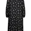Zizzi Robe Chemise - Black W Flower -France Zizzi Soldes 2022 1e7e66ae98994012a98b398aeec0286e