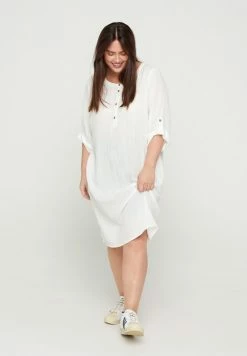 Zizzi VVIVU - Robe De Jour - Bright White