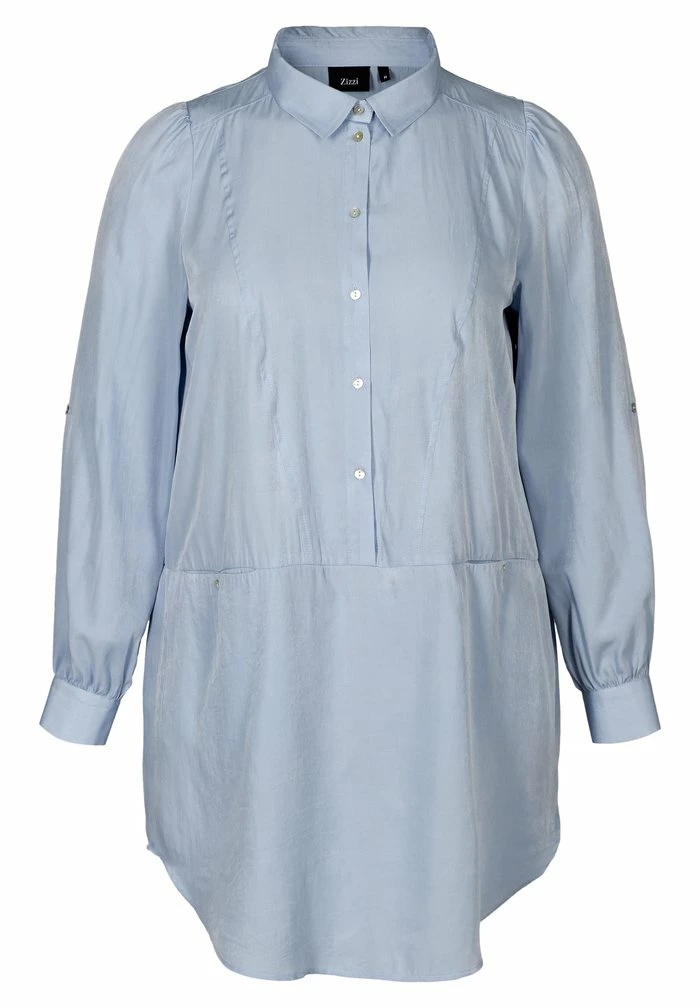 Zizzi Chemisier - Light Blue 4 Zizzi Chemisier - Light Blue – Image 4